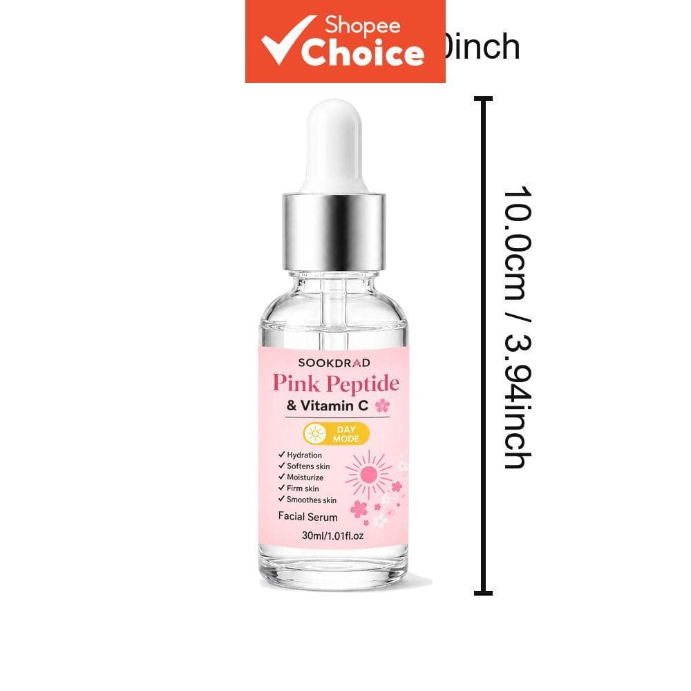 Facial de Vitamina C com s Rosa, Modo Dia, Hidrata e Suaviza a Pele, 30 ml, Todos os Tipos de Pele, Cuidados Diários