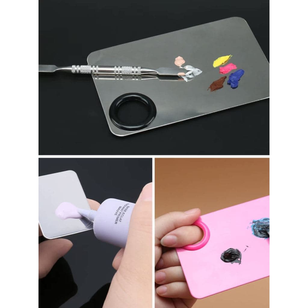 Paleta de base líquida paleta maquiagem Manicure maquiagem fundação maquiagem artista paleta guache aquarela paleta de b