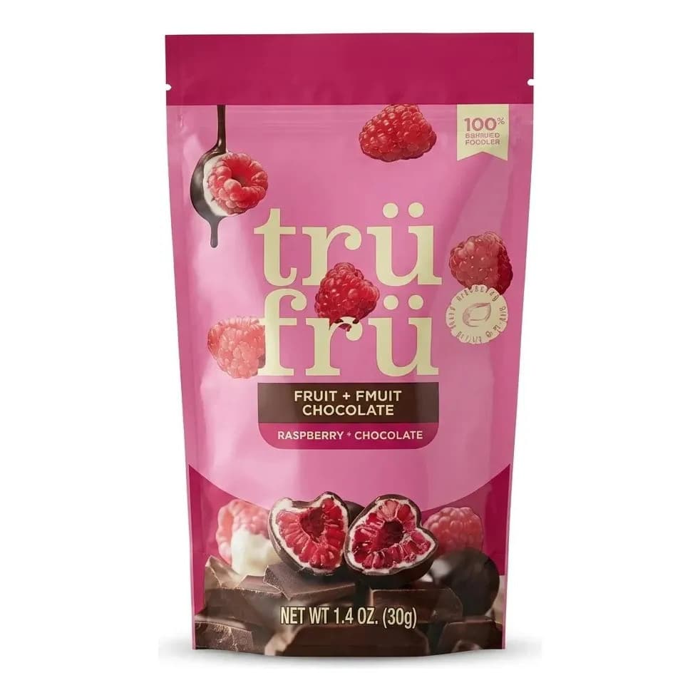 Chocolate Tru Fru Framboesa Chocolate Branco E Dark Chocolate 48g - Importado - Bombom
