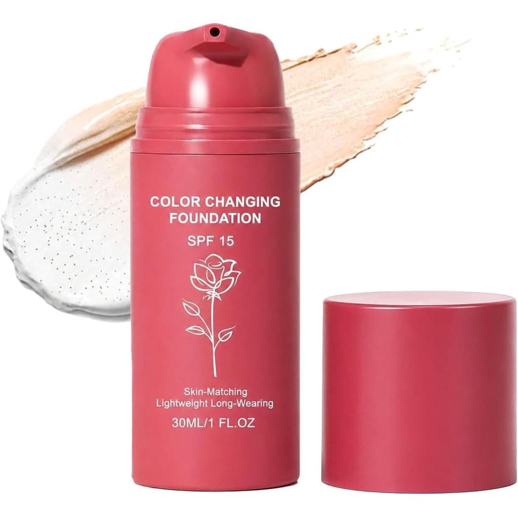 Base líquida coreana, base líquida fotocromática – 30 ml.