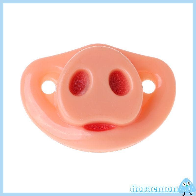 DORA Pig Nose Engraçado Chupeta Mordedores De Mamilo Chupetas Tetina Para De Bebê