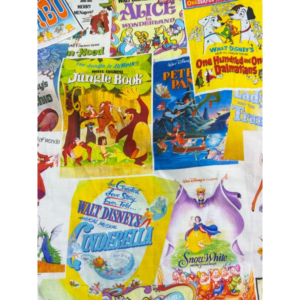 E081 Disney Tema Comércio Exterior 20 Tecido Simples Pano de Algodão Patchwork Feito à Mão Roupas de Bebê Tecido