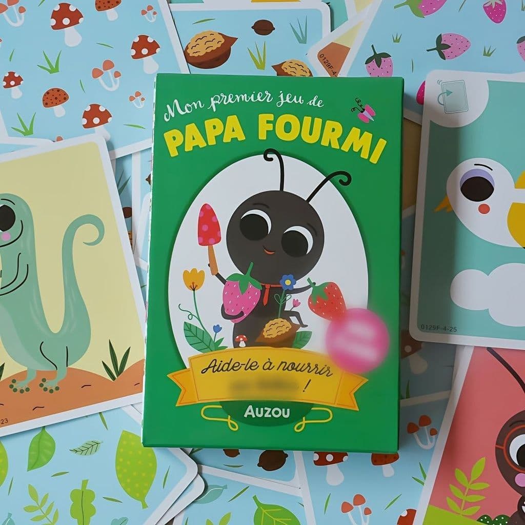 Novo jogo de tabuleiro francês formiga pai jogo de cartas de memória cooperativa festa de família divertido jogo de tabu
