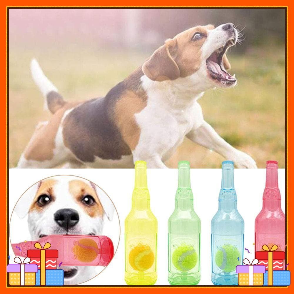 Brinquedo De Garrafa Crunchnplay , Criativo De Plástico Para De Água Cachorro , Brinquedos Interativos Mastigar