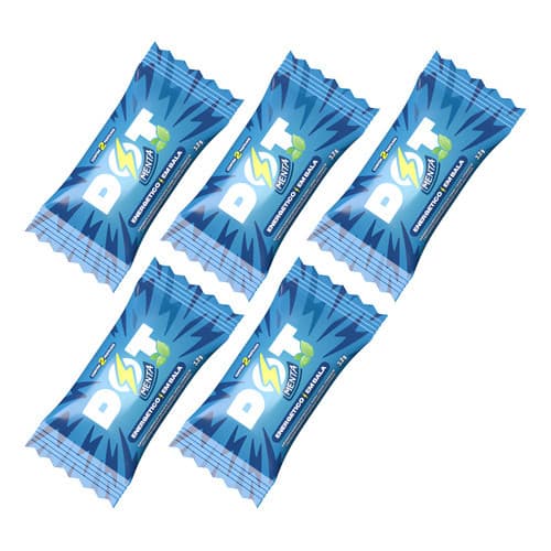Energético Dot Menta 10 Pastilhas = 5 Saches