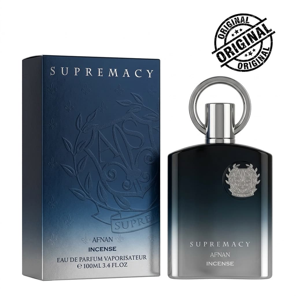 Perfume Árabe Afnan Supremacy Incense EDP 100ml Original Masculino Oriental Amadeirado Importado