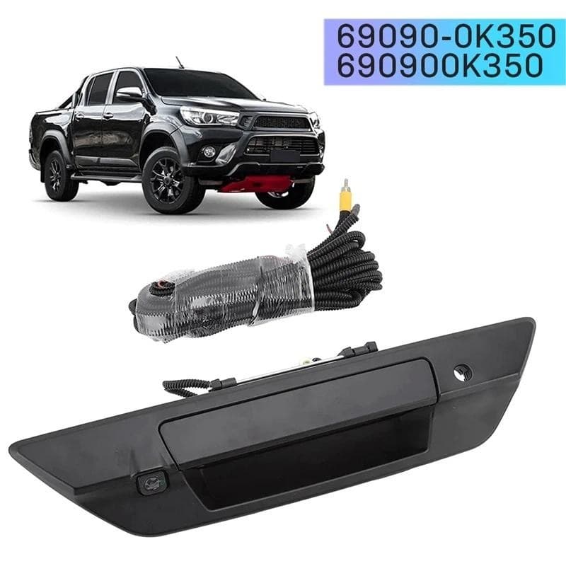 Alça Da Porta Traseira Do Carro Com Câmera De Visão Para Toyota Hilux SR5 M80 2016-2018 69090-0K350
