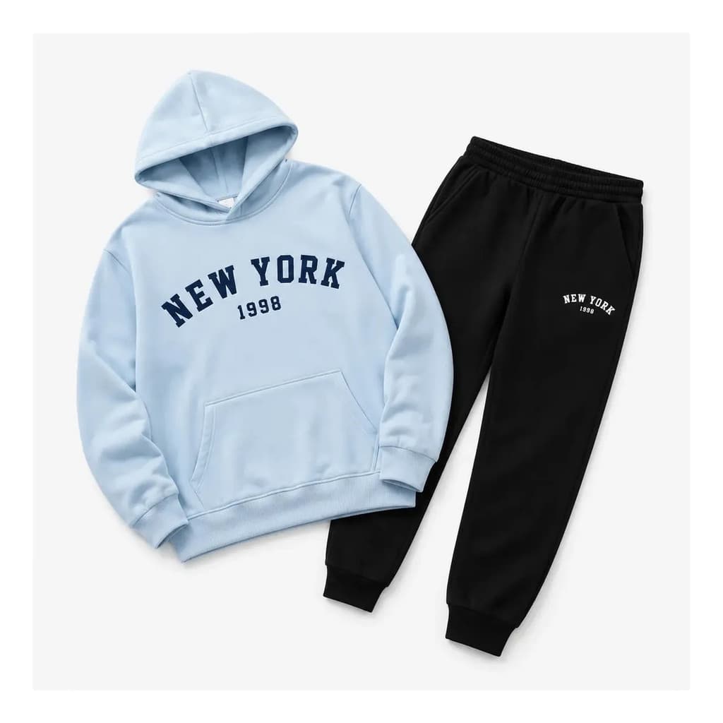 Conjunto New York Urban Moletom Canguru Calça Moletom