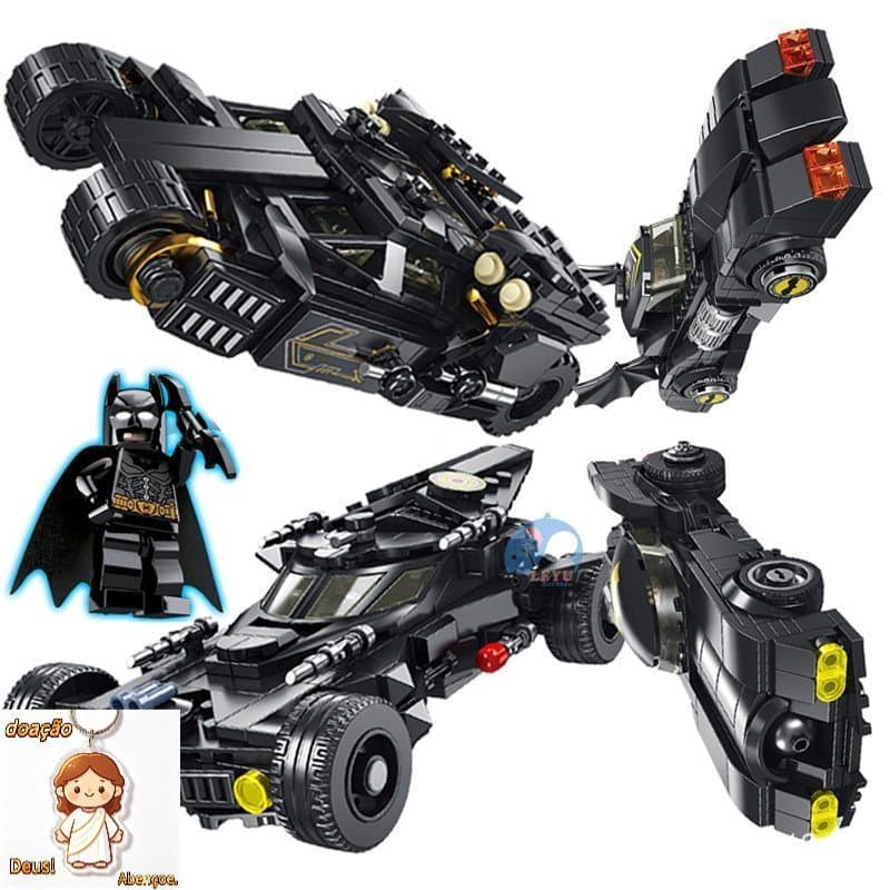 Batmobile Tumbler Blocos De Construção Conjunto Brinquedo , DC Batman Veículo Carro Compatível Com Lego Tijolos