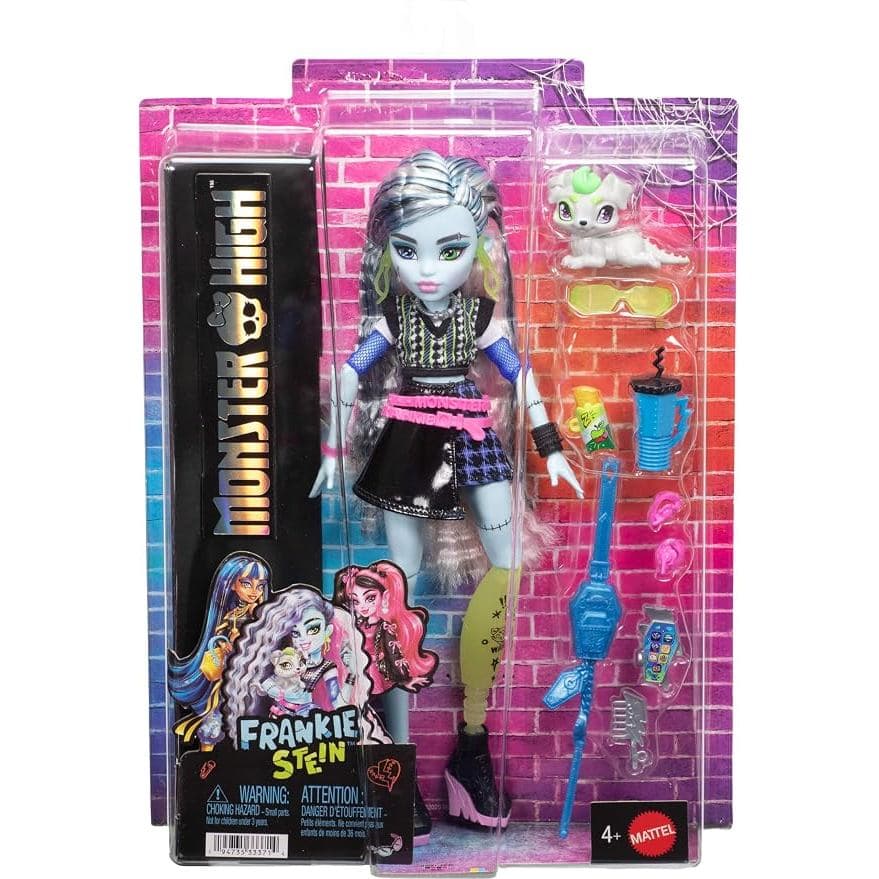 Monster High Frankie Stein: boneca eletrizante articulada