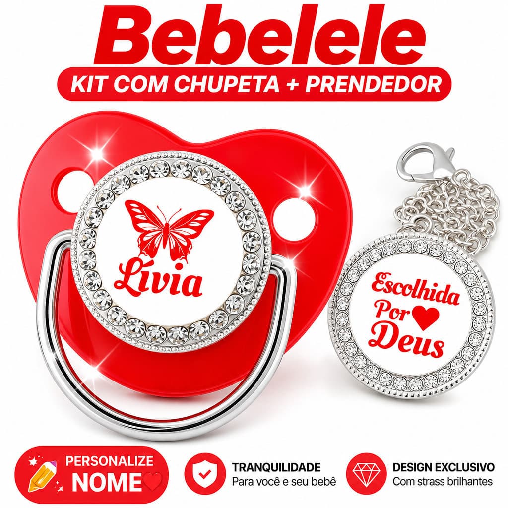 Chupeta ortodôntica para bebê, personalizada com o nome do bebê, chupeta de silicone BPA Free &UNKI