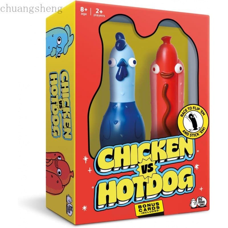 Big Potato Chicken vs Hotdog: O Jogo de Festa Caótico Supremo |   Jogo de Festa Divertido para Famílias e Noites de Jogo