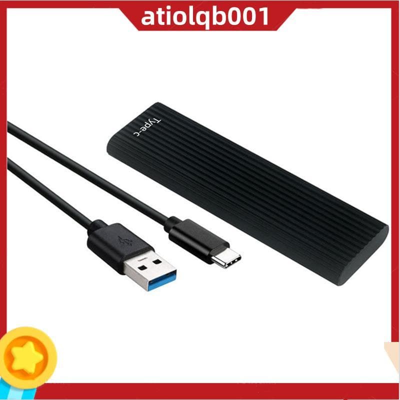 M . 2 SATA SSD Gabinete Caso Para USB3.1 Tipo-C 5Gbps Caixa De Disco Rígido Externo Protocolo 2230 2242 2260 2280