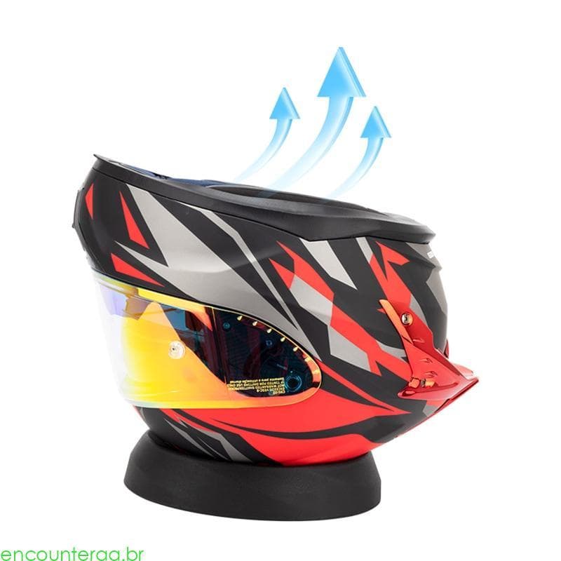 Encontrora Suporte Para Capacetes De Scooter De Moto Acessórios De Cabeça Baixo