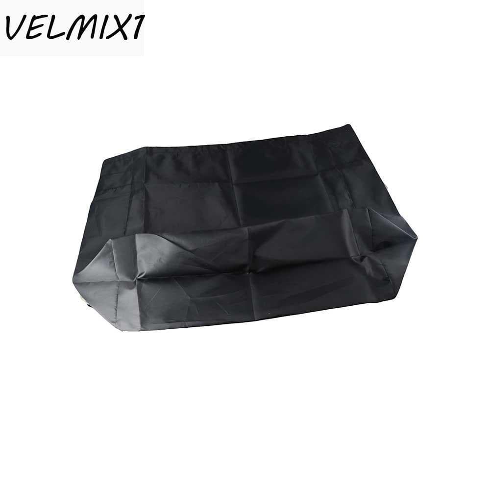 VELMIX1 Bolsa Para Carrinho De Bebê Leve Universal Antipoeira Dobrável Organizador De Preto