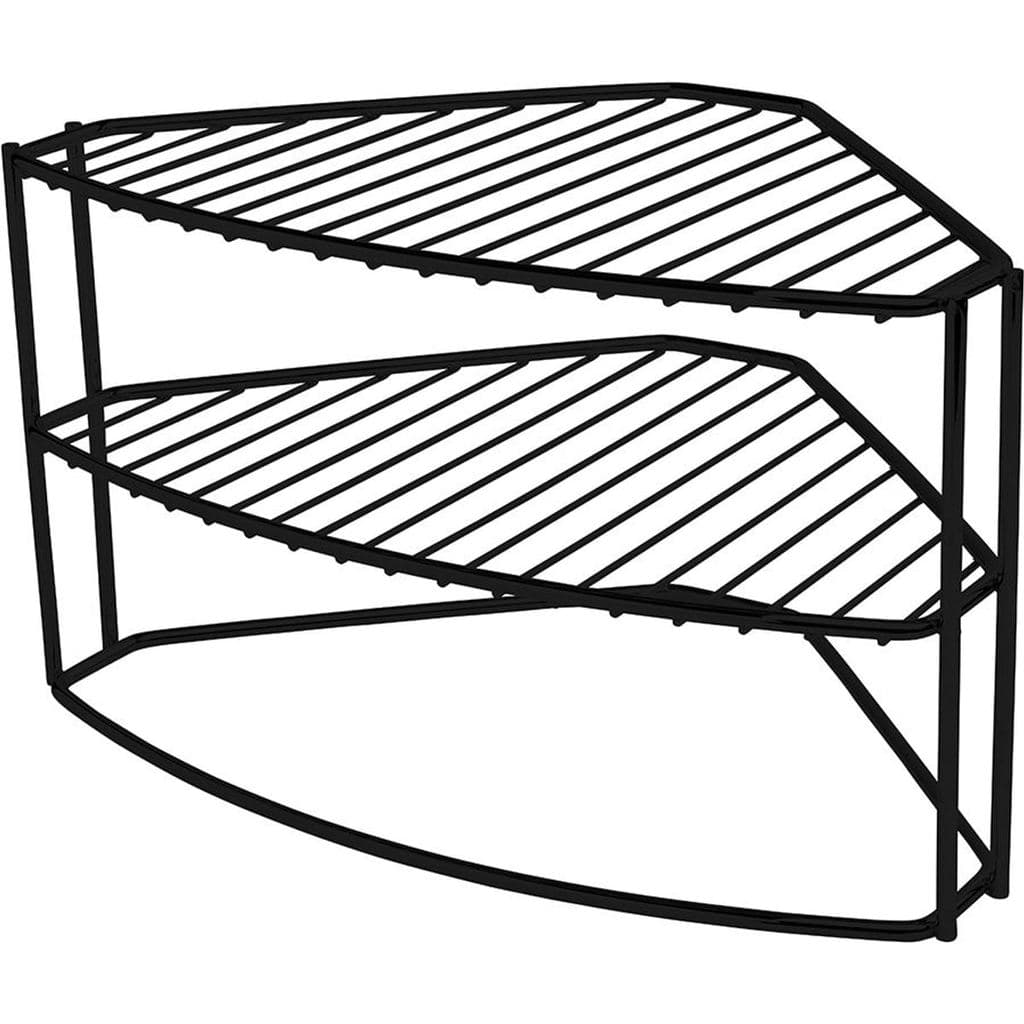 Organizador Multiuso Aço 35cm Preto Future cozinha armario