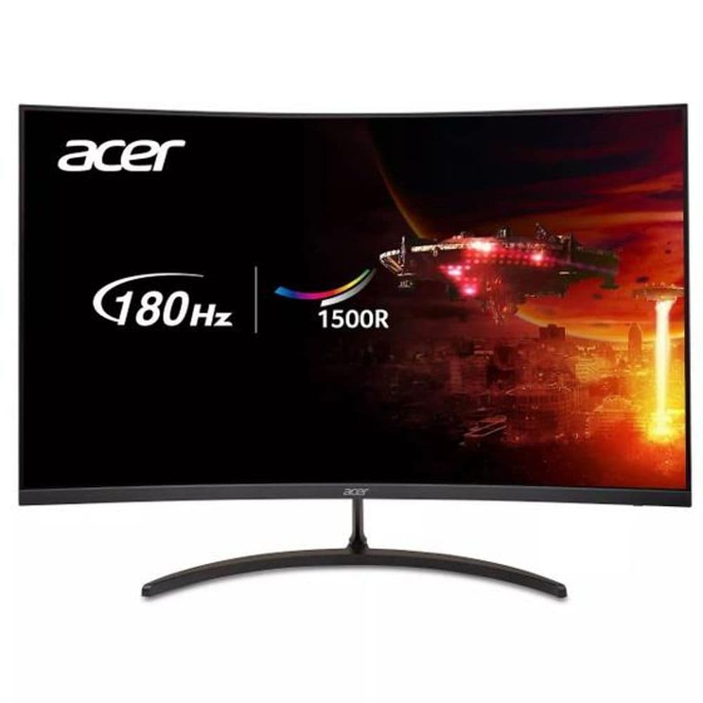 Monitor Gamer Curvo Acer 31,5" ED0 Nitro FHD 180Hz 1ms HDR HDMI DP VA Freesync Preto - EDT320Q S3biipx