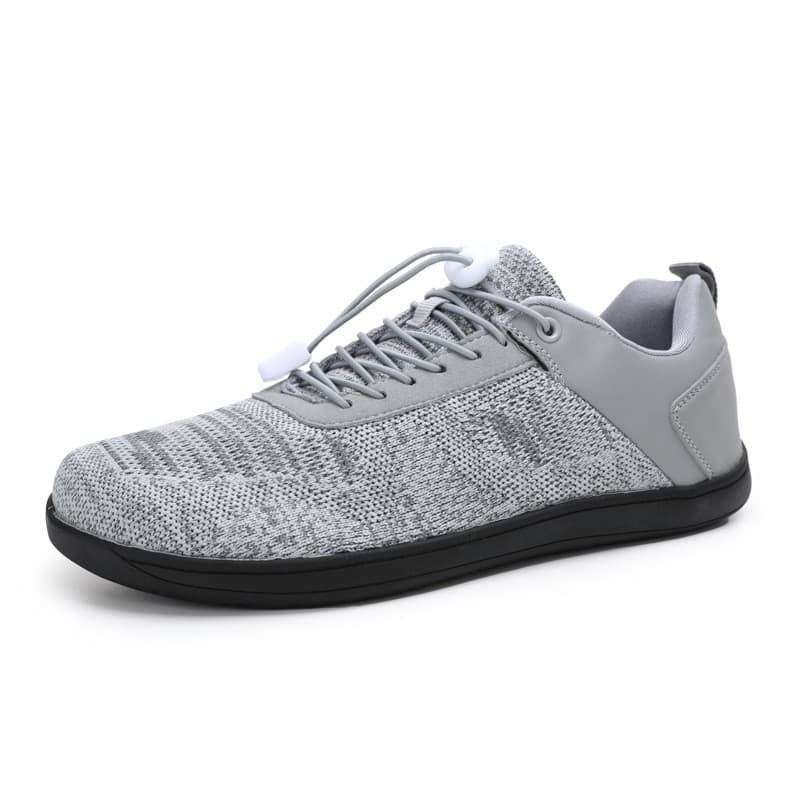 Tênis de dedo largo, com cadarço elástico, para uso ao ar livre, calçado casual de verão, respirável, tênis esportivo, e