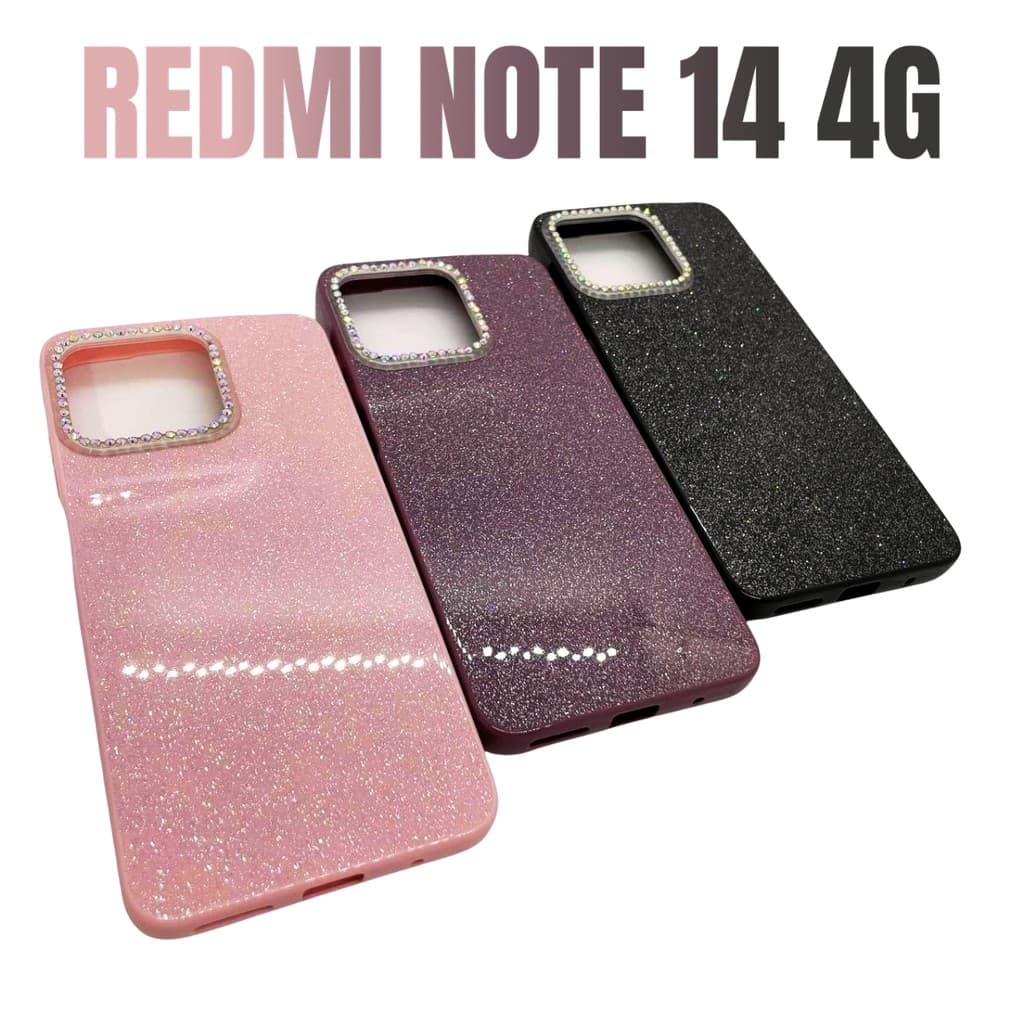Capa Capinha de celular compatível com Redmi Note 14 4G Sparkle