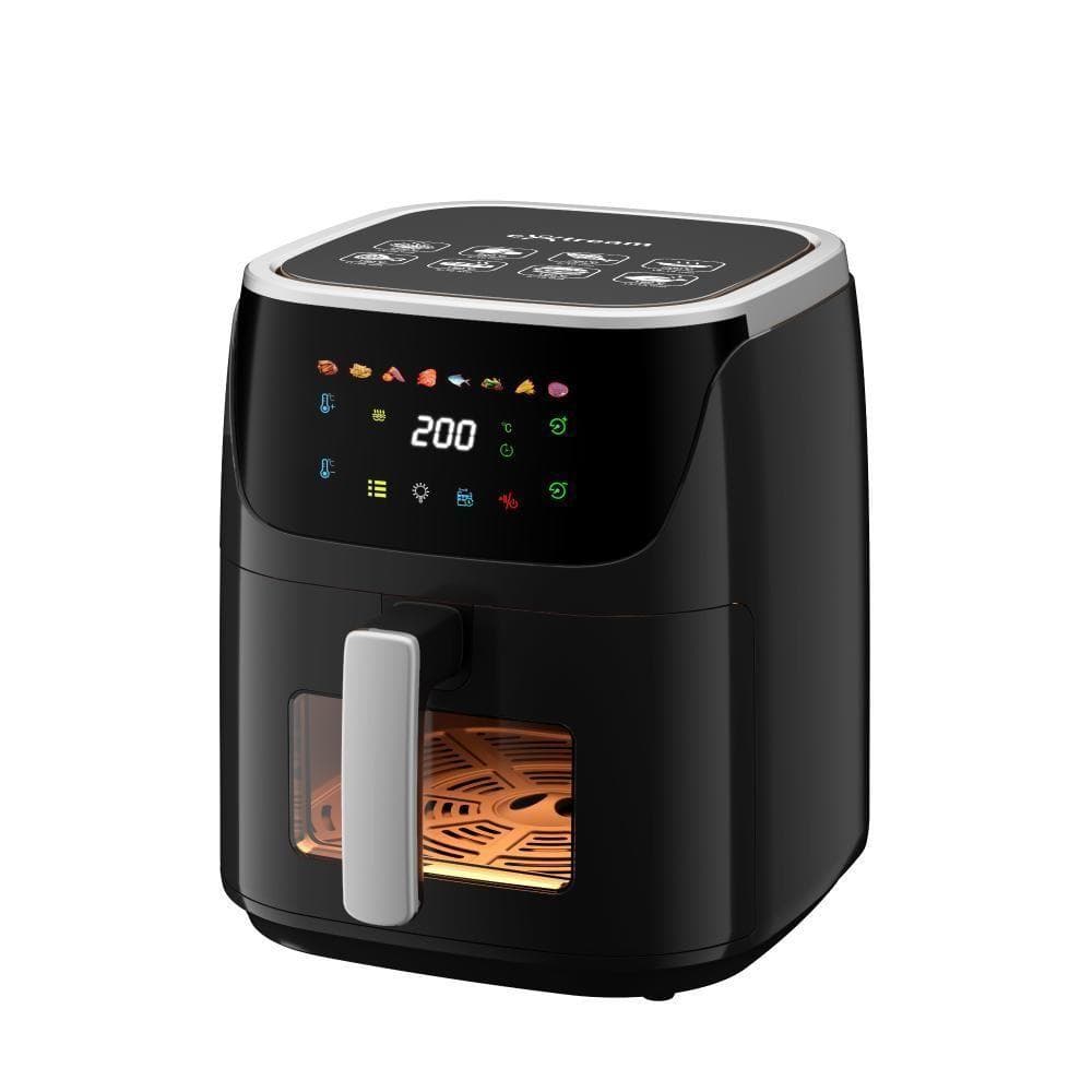 Fritadeira Elétrica sem Óleo Digital Extream Big Family 8L 1500W Prata 220V