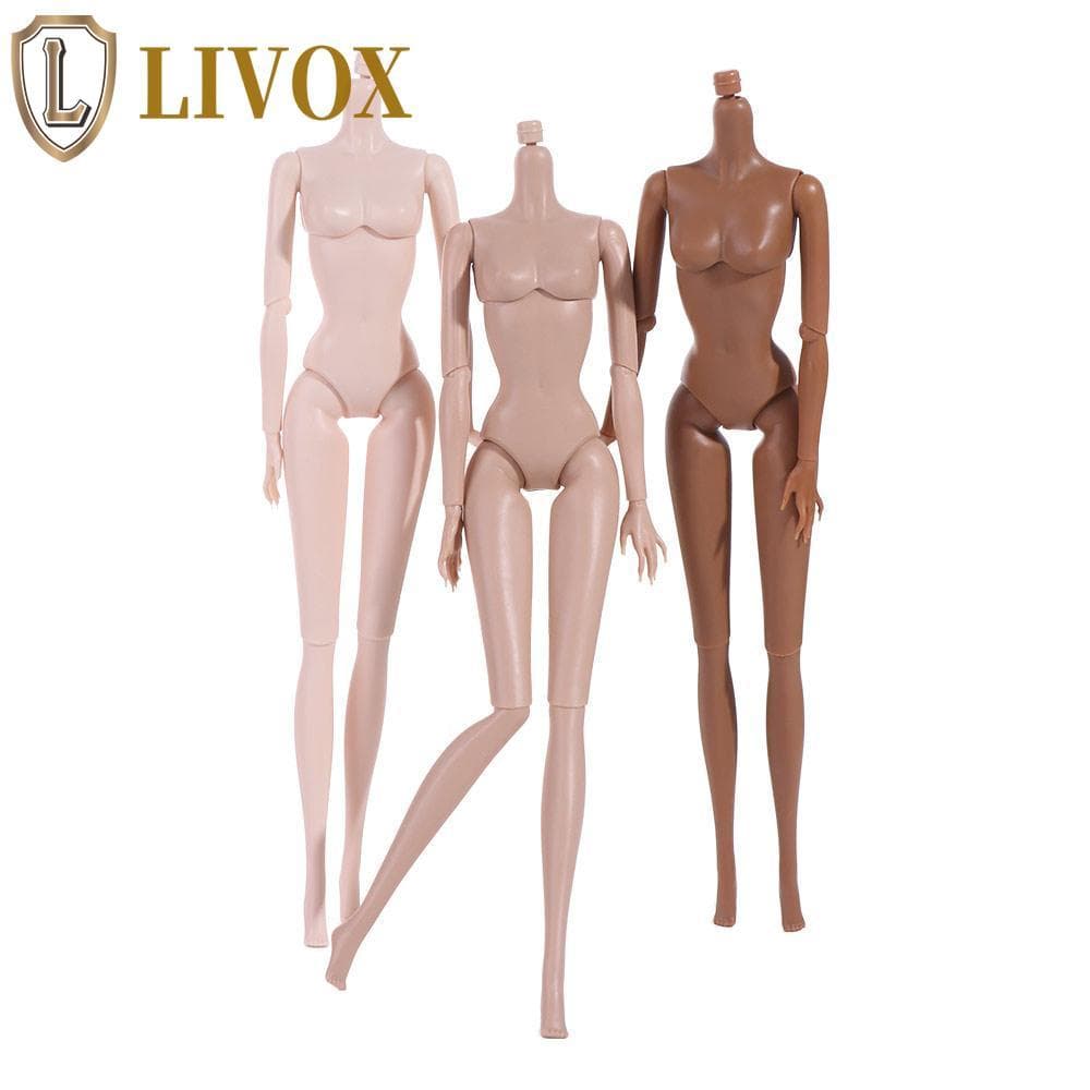 Bonecas BJD Nuas Articuladas LIVOX , Boneca 1/6 , 11 Articulações Super Modelo De 30 Cm , Corpo De Substituição , Figura