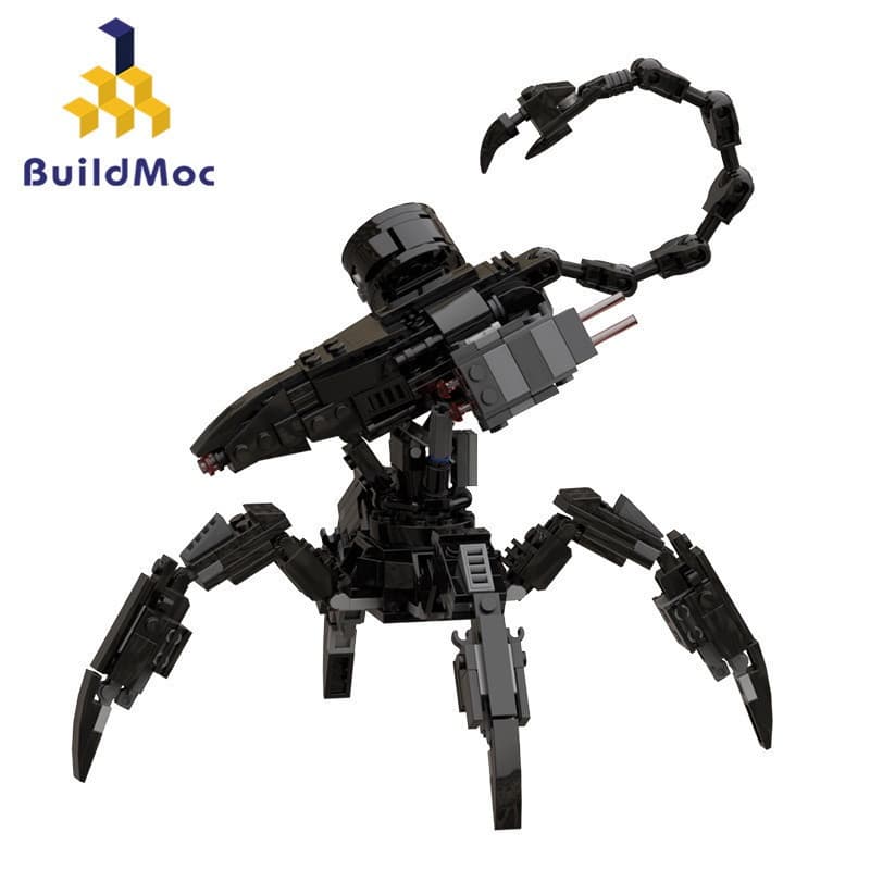 Conjunto de blocos de montar MOC "Horizon: Zero Dawn", modelo de robô destruidor mecânico, compatível com Lego, 332 peça