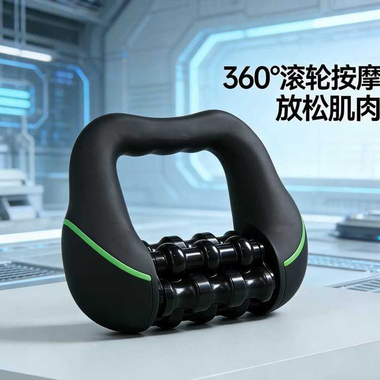 Rolo elétrico portátil massageador fáscia massageador perna corpo inteiro relaxamento muscular bola massageador