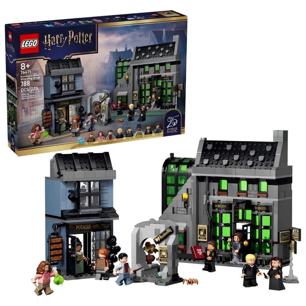 Blocos de Montar Lego Harry Potter Lojas Do Beco Diagonal 76471 788 Peças