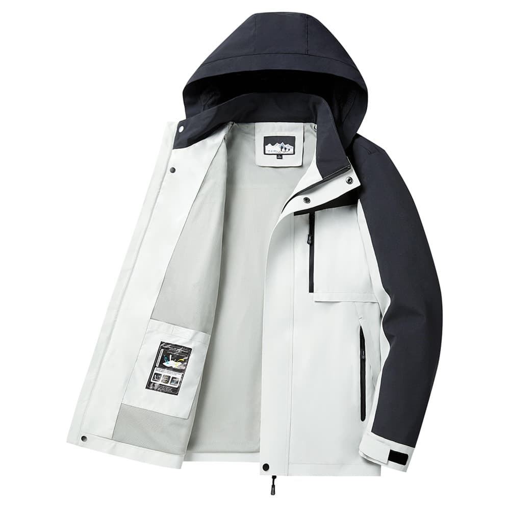 Jaqueta masculina primavera outono solto tamanho grande macacão masculino jaqueta Casual estilo fino caminhadas roupas e