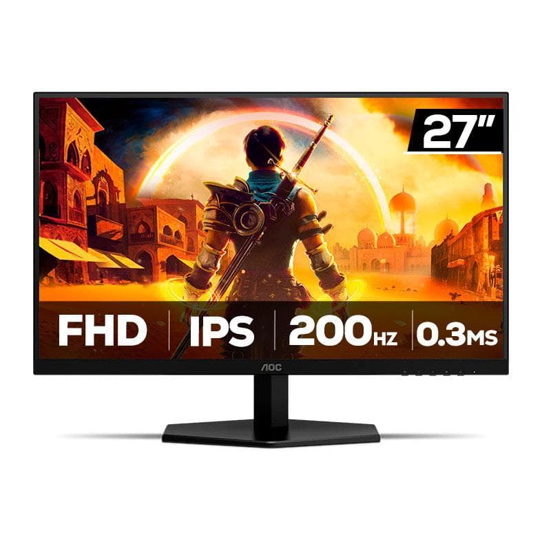 Monitor Gamer AOC Agon G42 27, 27 Pol, IPS, FHD, 0.3ms, 200Hz, G-Sync, HDMI/DP, 27G42HE