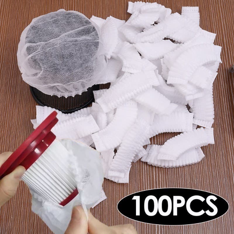 100 Filtros Descartáveis Para Aspirador de Pó sacos Resistentes Higiênicos Compatíveis Diversos