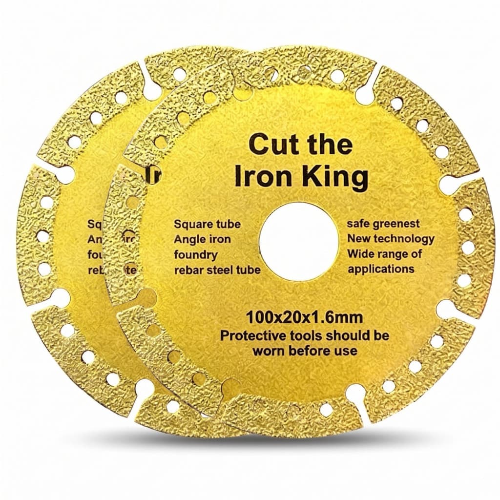 Disco Corta Tudo Diamantado Madeira Cerâmica Pvc aço Multiuso 100mm Corte Rápido Durável