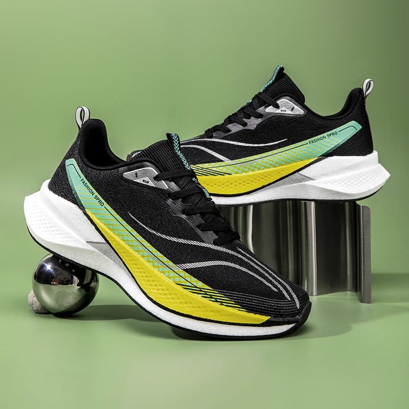 Tênis de corrida com amortecimento, tênis esportivos para estudantes, tênis femininos para fitness, tênis casuais mascul