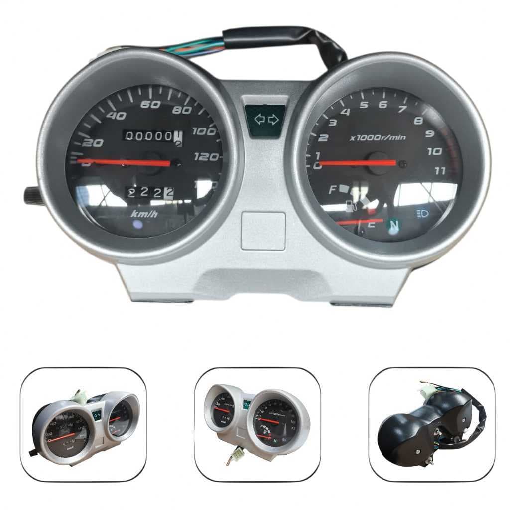 PAINEL COMPLETO PARA MOTO HONDA CG 150 SPORT 05/08 (C/ BOTAO DE HODOMETRO PARCIAL)