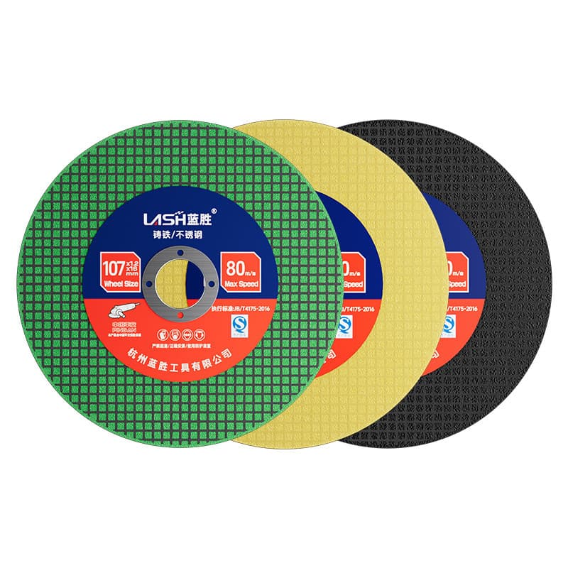 Disco de corte Lansheng para esmerilhadeira angular, disco de esmerilhagem para aço inoxidável, esmerilhadeira manual de
