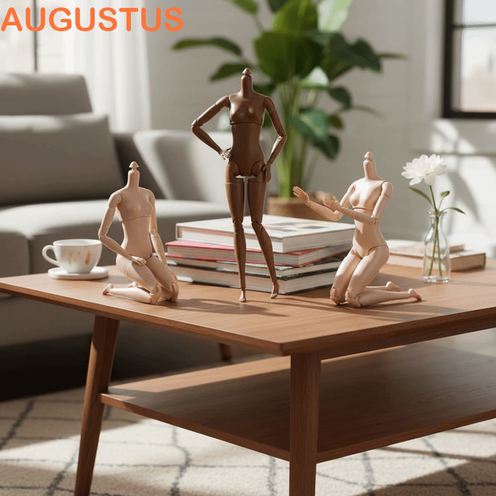 Bonecas BJD Nuas Articuladas AUGUSTUS , Boneca Super Modelo Removível Móvel , Corpo De Figura De Ação Corporal Com Artic