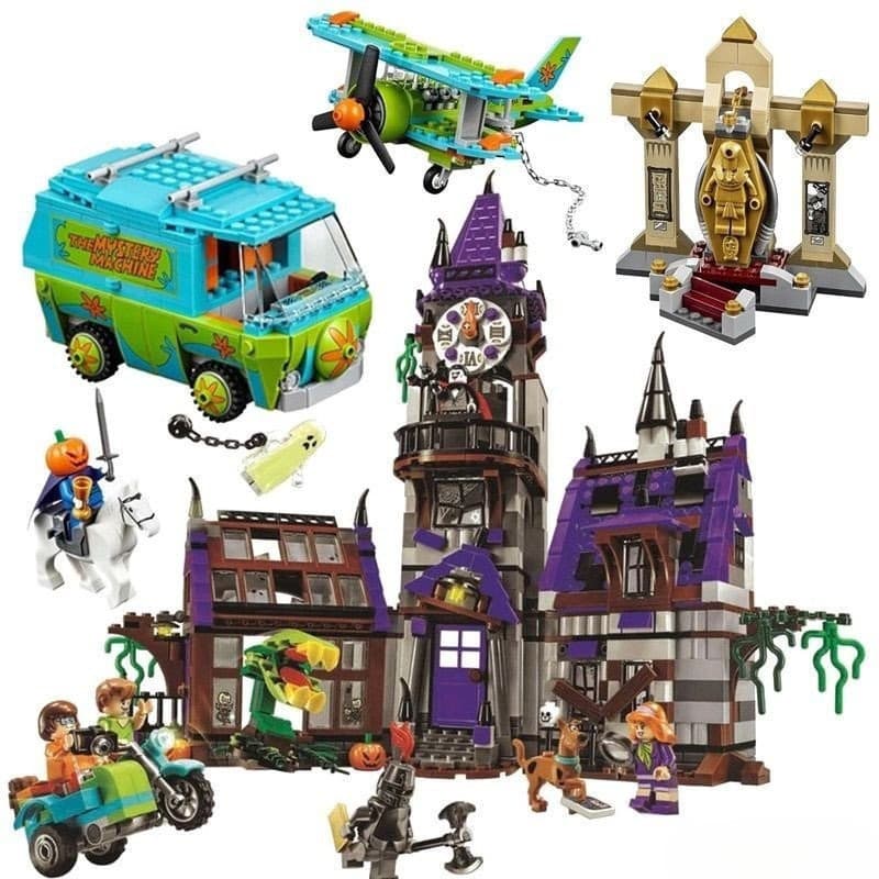 42741 Lego Scooby Friends Conjunto de Blocos de Montar Ônibus e Máquina Misteriosa para Meninas Brinquedos de Quebra-Cab