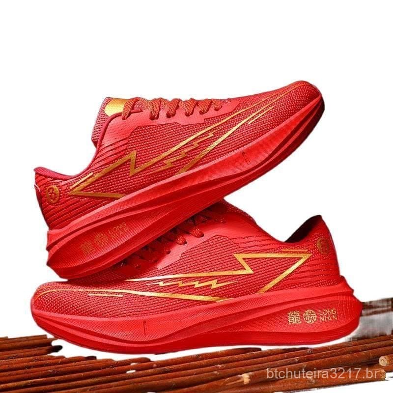 Novo estilo tênis de corrida tênis masculino profissional corrida maratona sapatos esportivos 3217