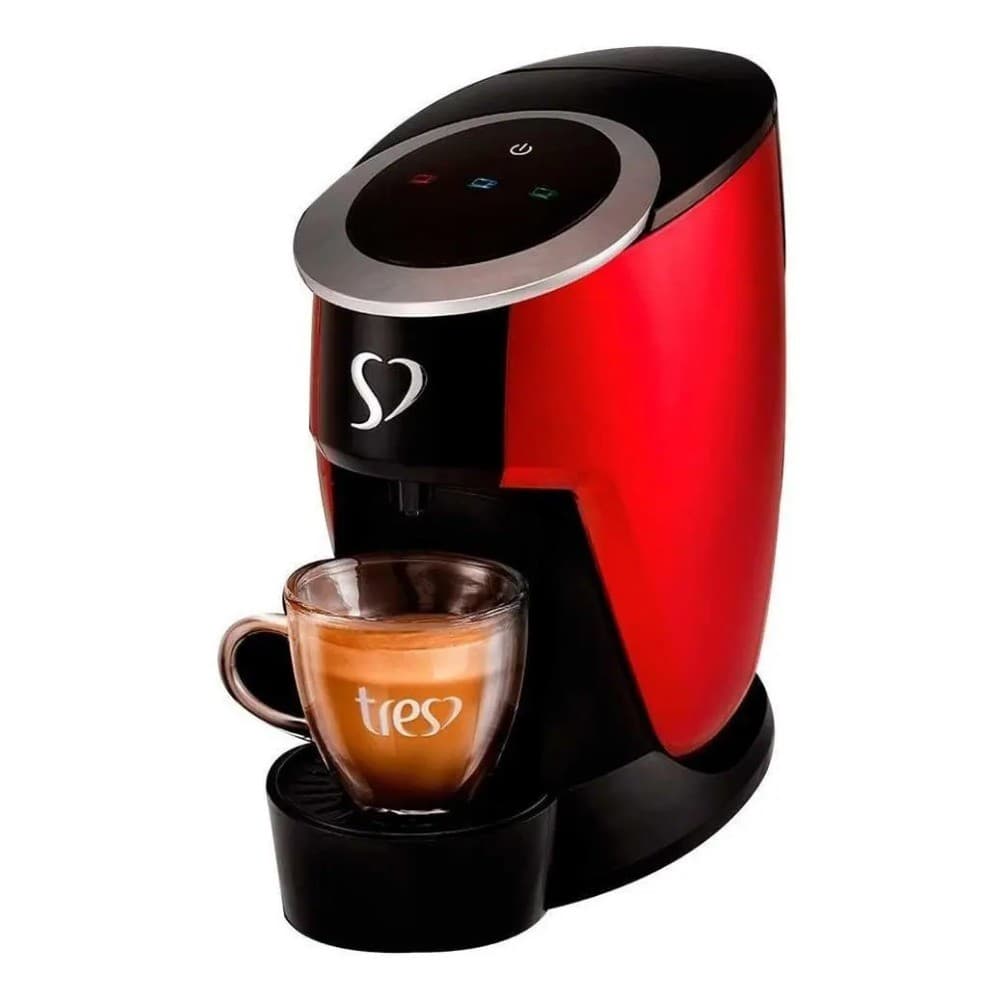 Cafeteira Expresso Três Corações G2 Touch Vermelho 220V