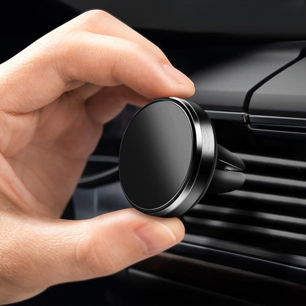 Suporte Magnético para Telefone de Carro, Suporte Universal para Painel de Veículos para Celulares, Suporte Portátil par