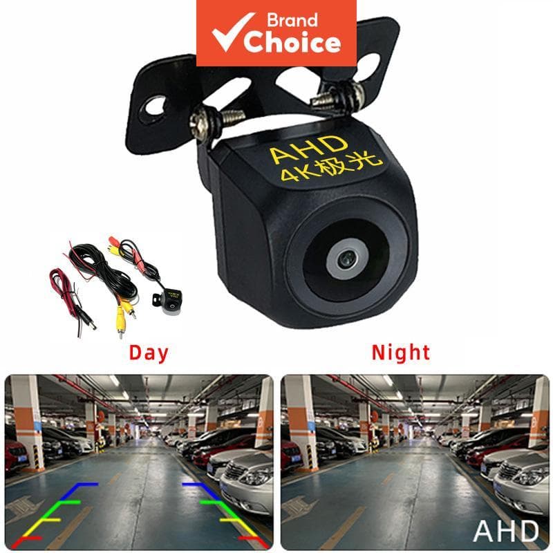 Câmera De Visão Traseira Do Carro AHD 12v À Prova D'água Noturna Estacionamento Reverso De Backup