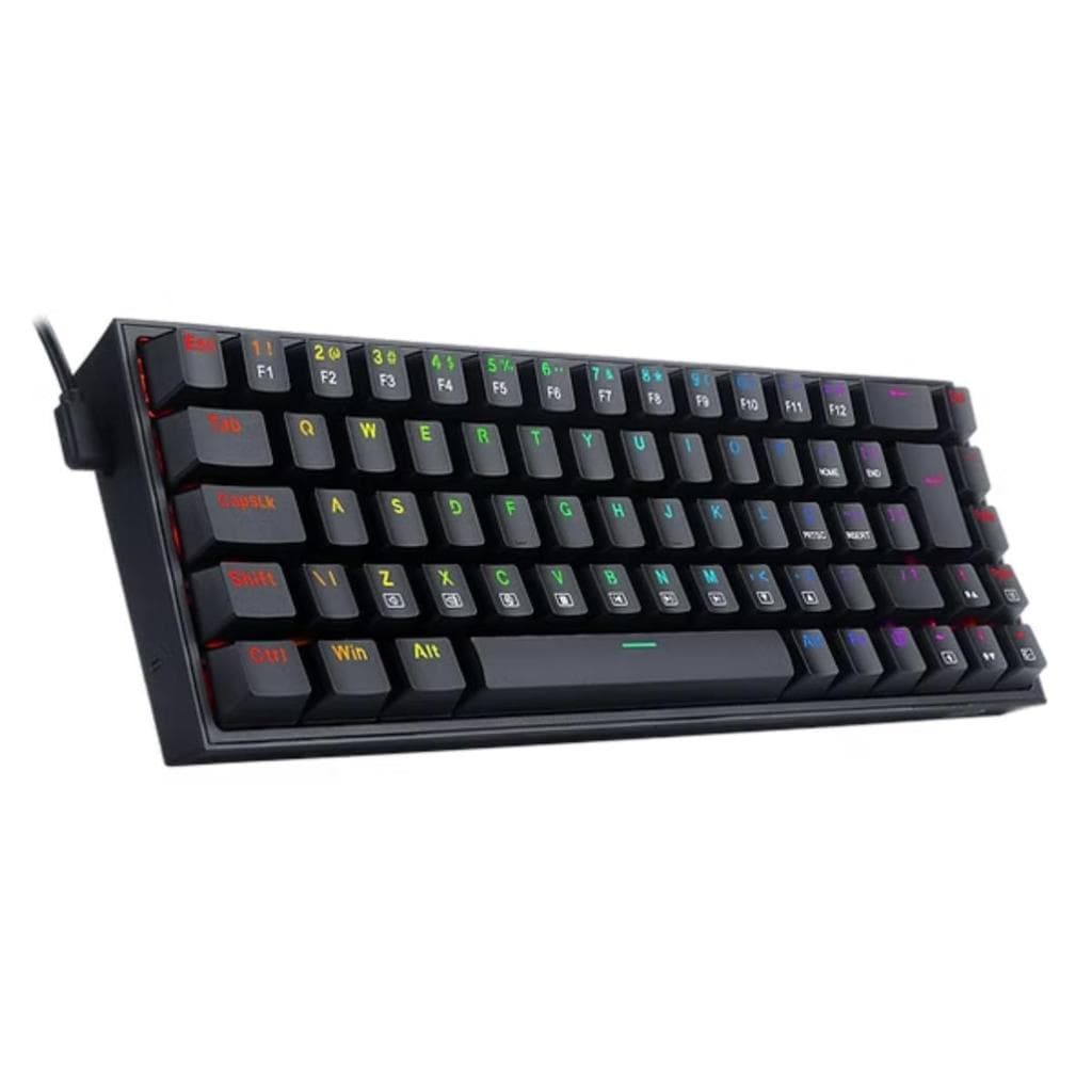 Teclado Mecânico Gamer Castor Switch Marrom Abnt2-Redragon