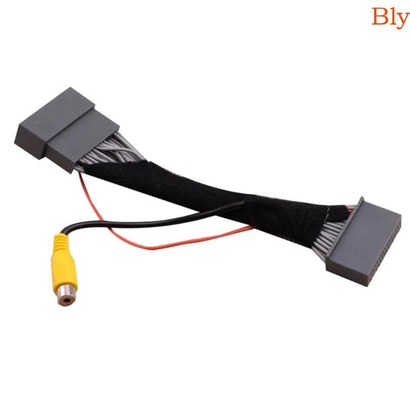 Bly Adaptador De Câmera De Visão Traseira Do Carro , Substituição De Cabo Retrovisora Reversa