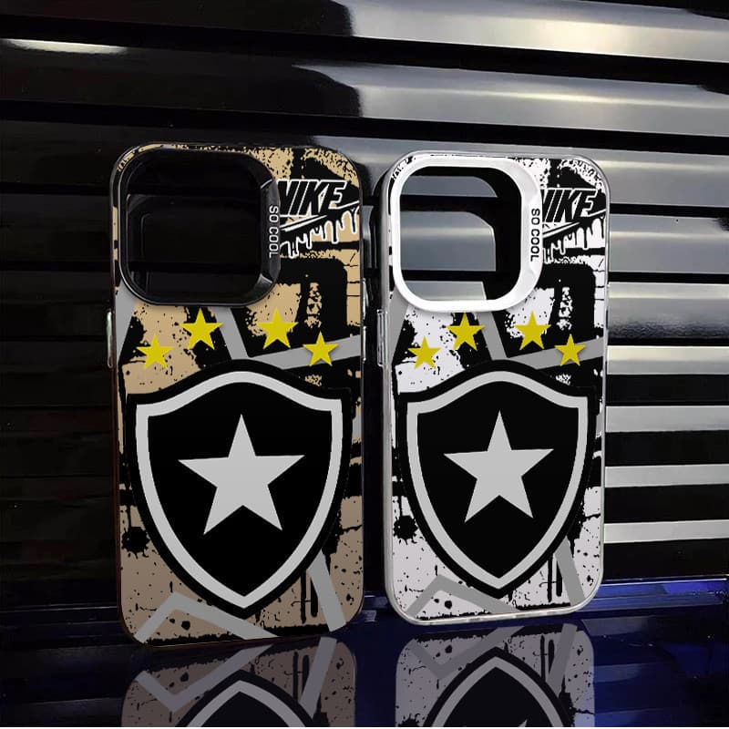 Capinha de celular para Samsung A16 A15 A14 A13 A17 A07 A05 A55 A35 S24 Ultra S25 Ultra capinha Botafogo 228