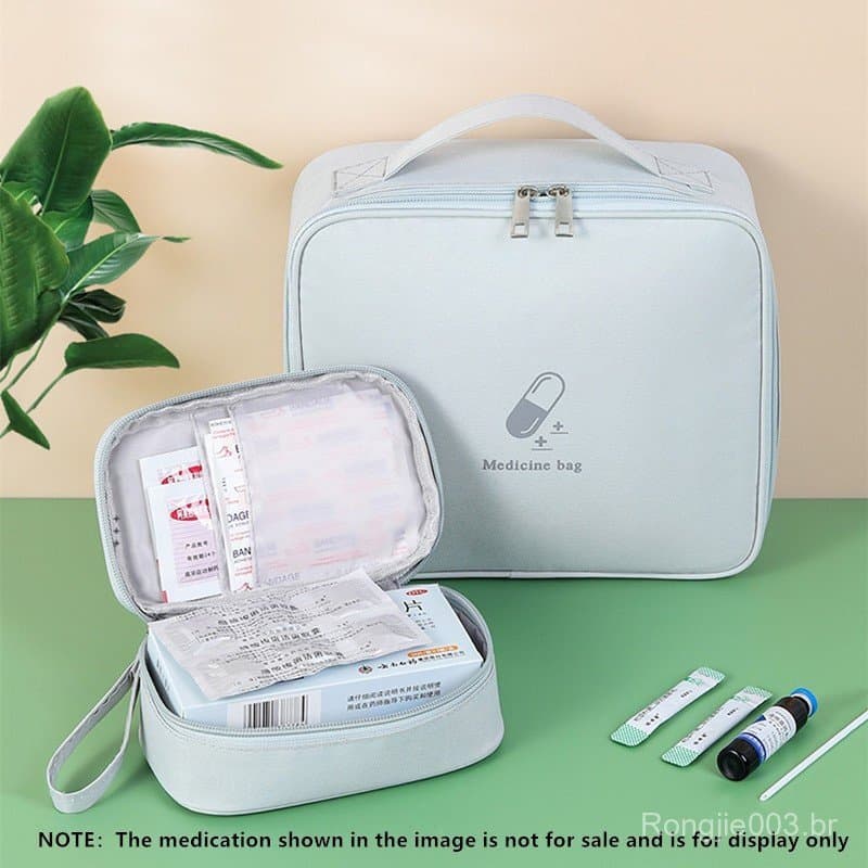 Medicina Portátil Saco De Armazenamento Caixa De Viagem Em Casa Kit De Primeiros Socorros Sacos De Sobrevivência Grande 