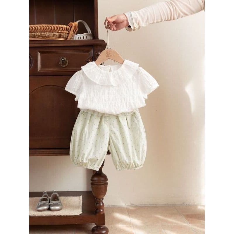 Roupas de bebê verão bebê menina terno novo estilo roupas de verão 1-3 anos de idade menina crianças verão bonito versão