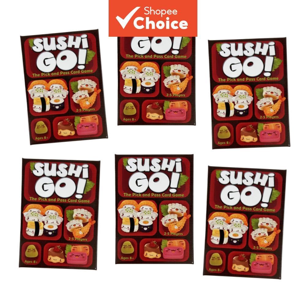 Sushi Go Jogo De Cartas Reunião De Família Jogos De Tabuleiro Festa Rolo Criativo Presente De Feriado Para Adultos