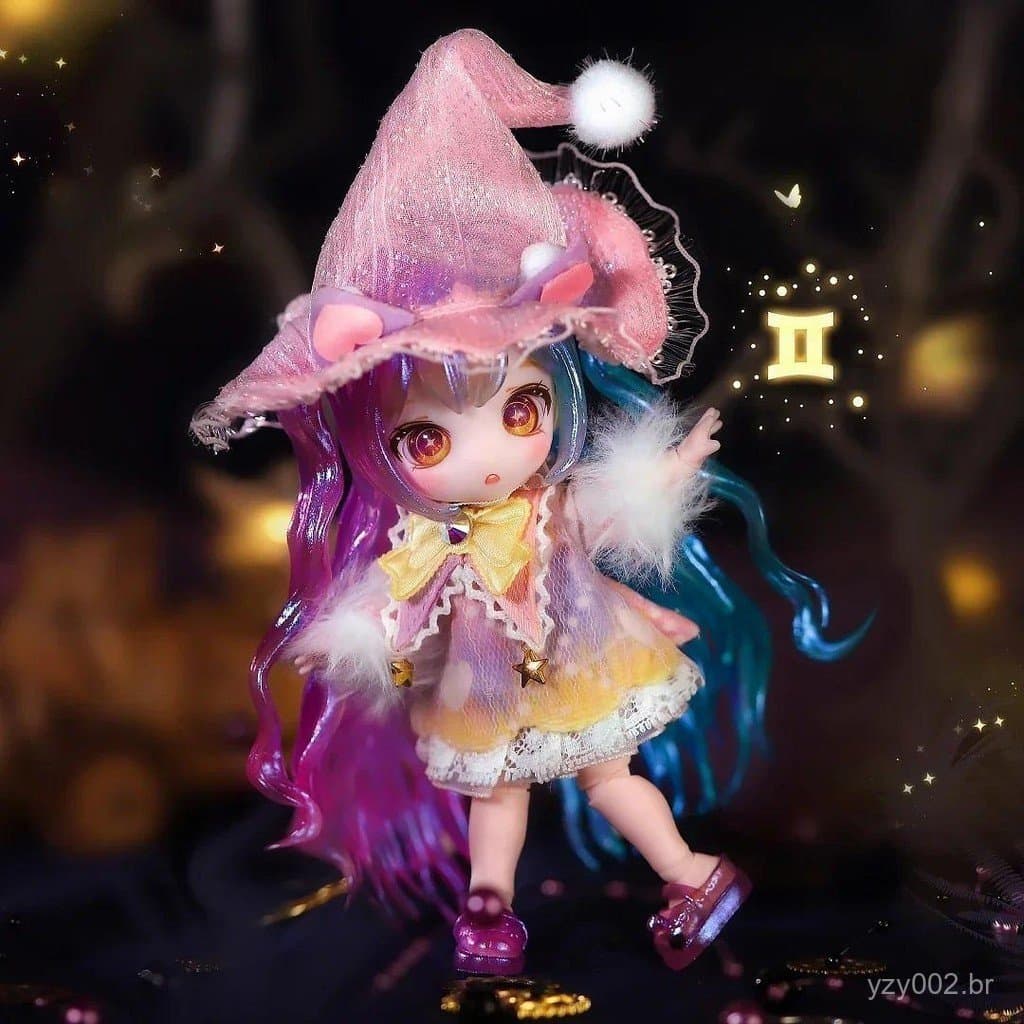 Danberth, boneca fantasia OB11 de 13cm de altura, série de contos de fadas e constelações, boneca articulada 1/12, fofa,