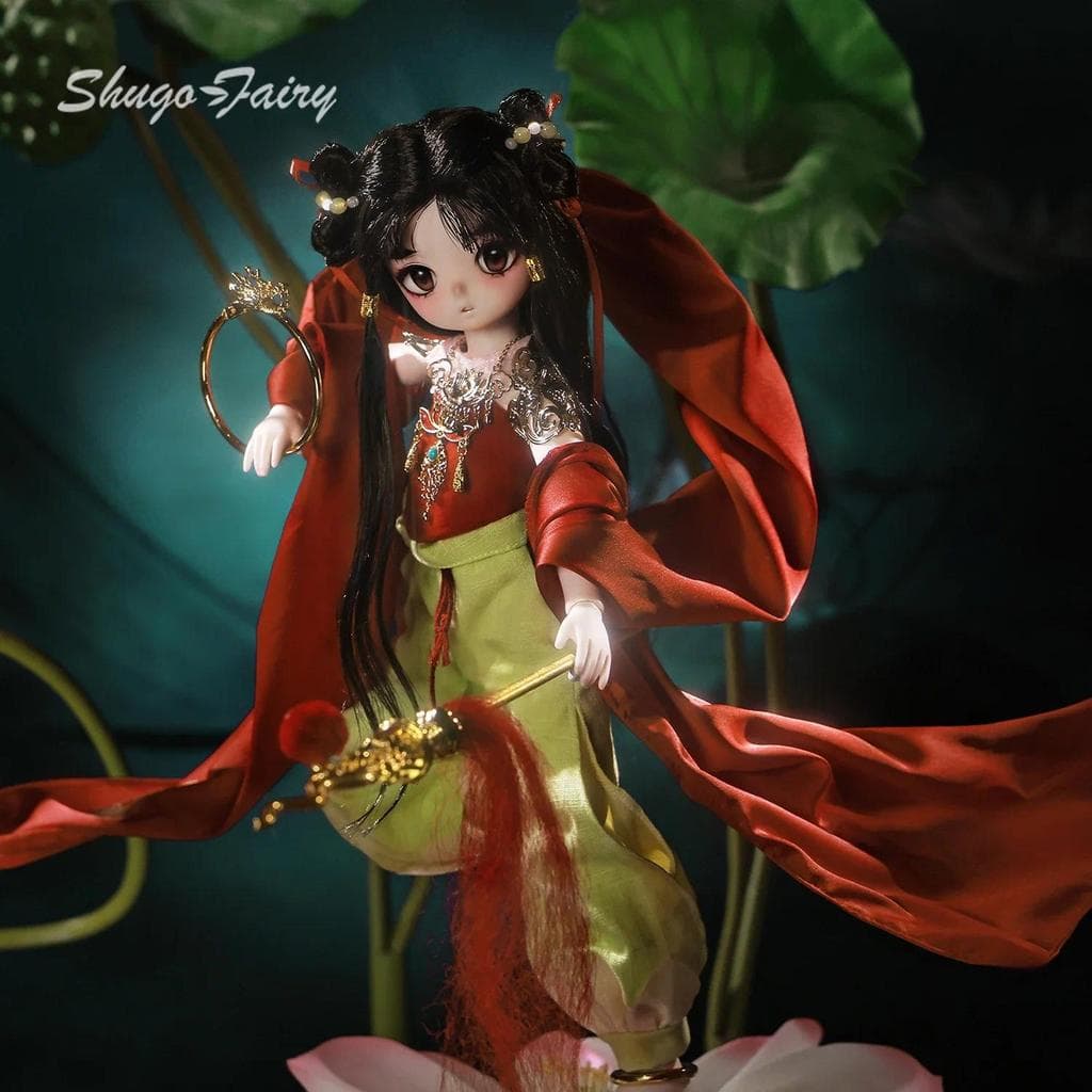 ShugaFairy 1/4 Nezha Conjunto Completo A/B Bonecas Bjd , Corpo Da Mitologia Chinesa Presente DIY Anime Articulado Boneca