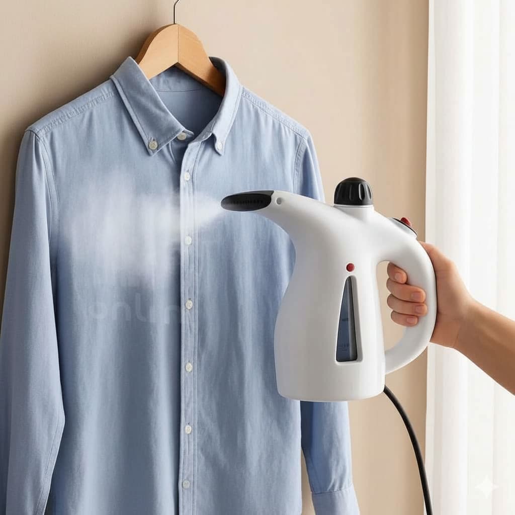 Passadeira 110v Ferro a Vapor Vaporizador de Roupas Tira Amasso Portátil 800W Promoção